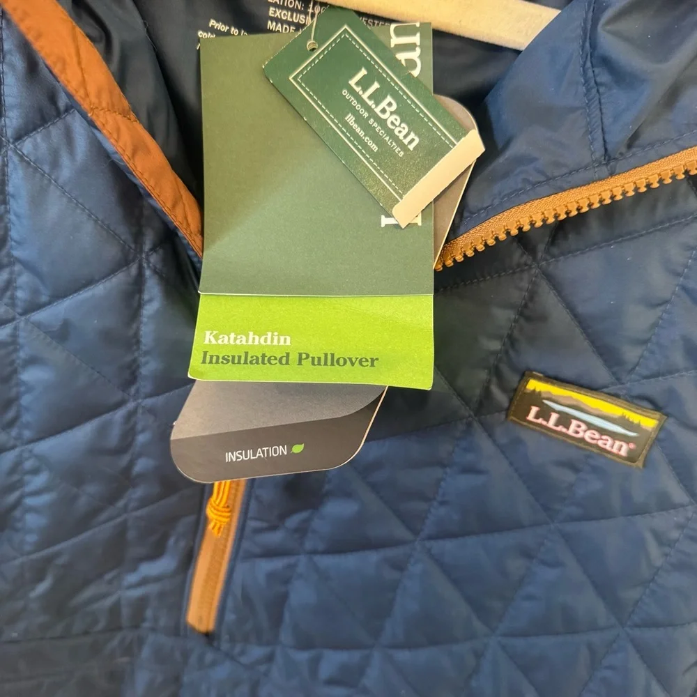 L.L. Bean Katahdin Insulated Pullover Jacket - Picture 2 of 6